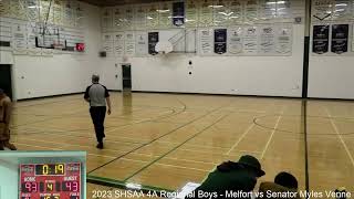 2023 SHSAA 4A Regional Boys Baskteball - Melfort vs Sentator Myles Venne