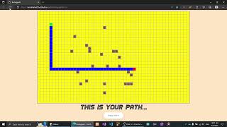 Shortest Path Finding Visualizer (BFS)