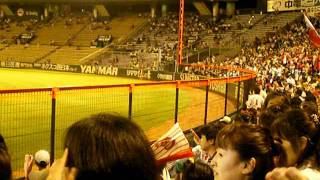 20080826　広島対東京ヤクルト＠広島市民球場　燃える赤ヘル僕らのカープ