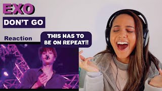 엑소 EXO - 나비소녀 (Don`t Go) | REACTION!!