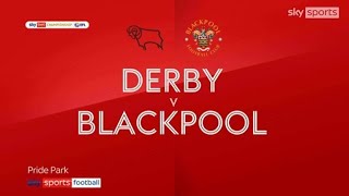 Derby Vs Blackpool Matchday Vlog / Poor performance again from pool