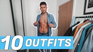 10 Simple \u0026 Easy Men's Outfits | Men's Spring Outfit Ideas 2020