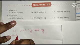 Convert the following grams / hectogram / decagram / grams / decigrams / centigrams into kilograms