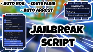 Jailbreak Script Hack Gui 2025 Auto Farm Auto Rob Pastebin 2025 Mobile