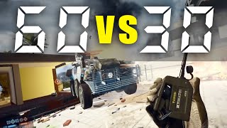 BATTLEFIELD 4 a 60 FPS - Comparação entre 60 e 30 FPS