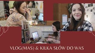 MAŁA POGADANKA \u0026 VLOG(MAS): 1SZE ŚWIĘTA BEZ RODZINY | CLAU