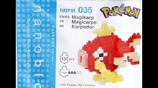 Chill Nanoblock building - NBPM_035 : Magikarp