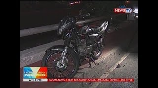 BP: Motorcycle rider, sugatan matapos makaladkad ng taxi