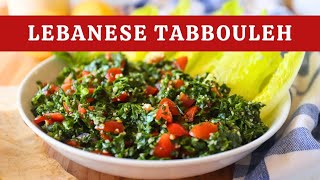 Authentic Lebanese Tabbouleh | Fresh, Healthy, Delicious Salad 🥗