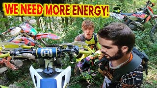 Riding Dirt Bikes All day Long - More Energy Needed