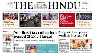 22 April 2024 | The Hindu & Indian Express Newspaper Analysis | Daily PIB News Analysis for UPSC