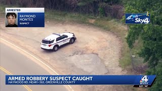 Robbery suspect arrested