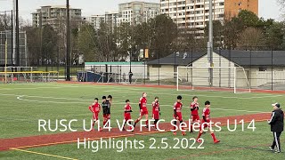 RUSC U14 VS FFC Selects U14 (0-1）| BC Coastal Soccer League | Richmond Soccer | 2.5.2022