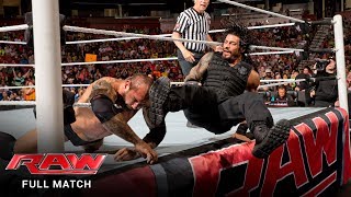 FULL MATCH - Roman Reigns vs. Batista: Raw, May 12, 2014