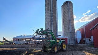 Dairy farming and odd jobs!