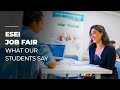 ESEI Career Fair | What our Students Say