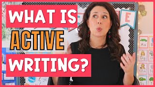 Teaching Writing To Kindergarten & First Grade - Active Writing - Engaging Writing Activities