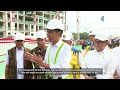 President Widodo Makes Inspection To Construction Of State Palace.