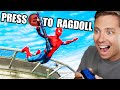 Playing GTA 5 as EPIC Spiderman Ragdoll