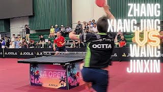 Zhang Xiangjing (2709) vs Wang Jinxin (2630) // LA Open Singles Quarterfinals