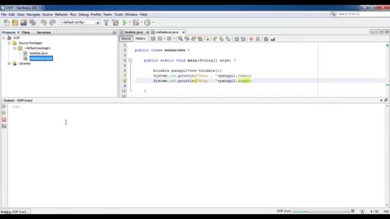 Java Oop Encapsulation Youtube