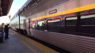 Amtrak California HD 60fps: Boarding Capitol Corridor Train 528 @ San Jose Diridon (7/28/15)