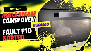 Miele Steam Combi Oven Fault F10