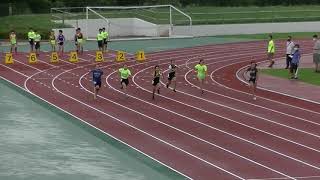 ４クラブ合同競技会　６年女子１００ｍ予選　歩夢