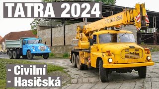 Nákladní automobil TATRA na srazech 2024 | Old truck on meeting in Czech republic 🚒 🚛🚚