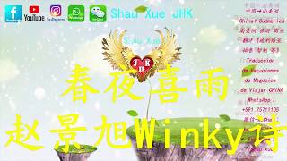 春夜喜雨 赵景旭 Winky诗【動態歌詞 Lyrics Video】