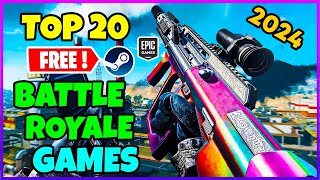 TOP 20 *FREE* Battle Royale Games to play in Early 2024🔥(Steam/Epic)