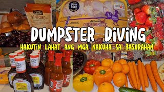 Dumpster Diving: JACKPOT💥 Ulit sa mga pagkain. Hindi talaga nauubosan si Mr. Bin sa mga grasya🤑💰