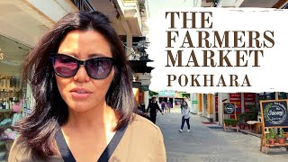 The FARMERS MARKET POKHARA / Pokhara Vlogs / Dorje's Lakeside