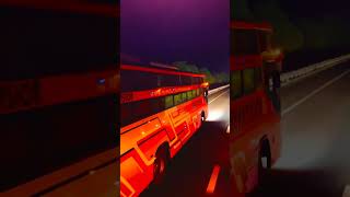 New Shantinath travels Sanchore to Mumbai Central night drive #bus