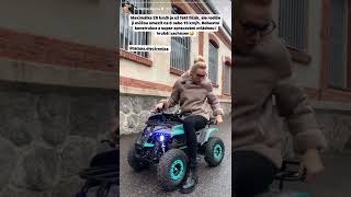 Dětská elektrická čtyřkolka LAMAX eTiger ATV40S Blue