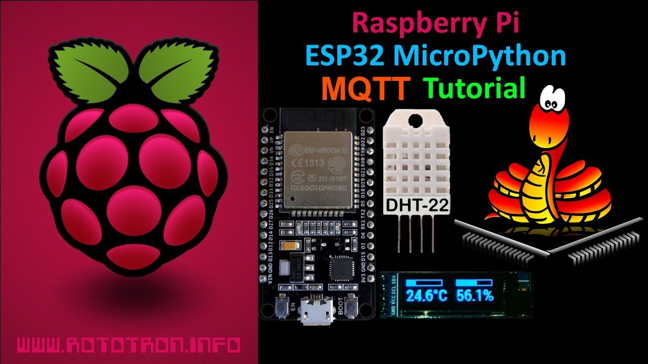 Raspberry pi micropython. Dht11 with esp32. MICROPYTHON.