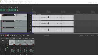 การใช้งานโปรแกรม reaper EP 11 วิธีการ Rendered File แบบ Multitrack