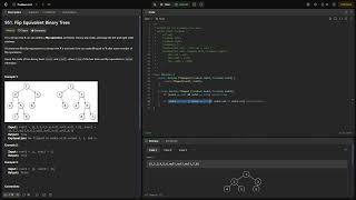 LeetCode 951: Flip Equivalent Binary Trees – Java Solution | Full Explanation + Code Walkthrough 🌲