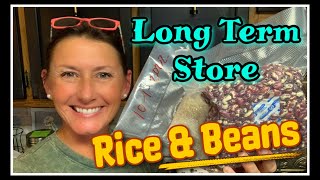 🍚 Long Term Store RICE & BEANS!