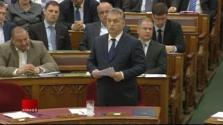 Orbán az alaptörvényről