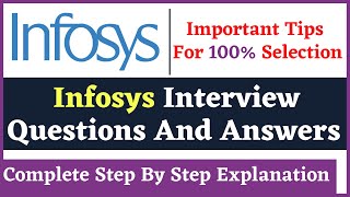 Infosys Interview Questions And Answers | Infosys System Engineer |  Off Campus Drive For 2022 Batch