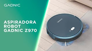 Aspiradora Robot y Trapeadora Gadnic Z970 Control Por App y Voz - Unboxing + Specs