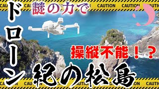 ドローン空撮中に操縦不能に！？/謎のパワーの紀の松島（和歌山県那智勝浦町）with DJI Mini 2