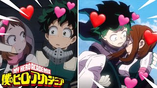 Deku x Uraraka♥️ Melhores Momentos Dublado   Boku no Hero Academia ,.