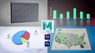 [TRAILER] 3D Data Visualization in Autodesk Maya