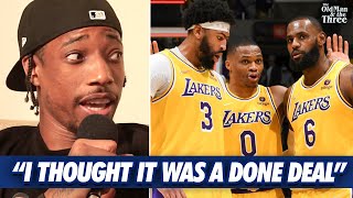 DeMar DeRozan Says He Was Supposed To Be A Laker... Then They Traded For Russ