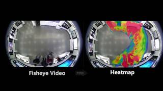 UNV - heat map for fisheye
