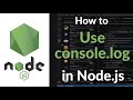 How to Use console.log in Node.js | Debugging & Output Tips for JavaScript Developers