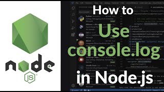 How to Use console.log in Node.js | Debugging & Output Tips for JavaScript Developers