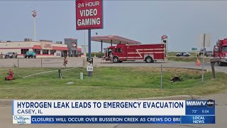 Update: Hydrogen leak in Casey, IL prompted evacuation